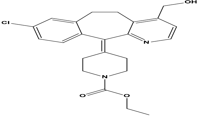 Loratadine 4-Hydroxymethyl Impurity (USP) / 4-Hydroxymethyl Loratadine (USP)